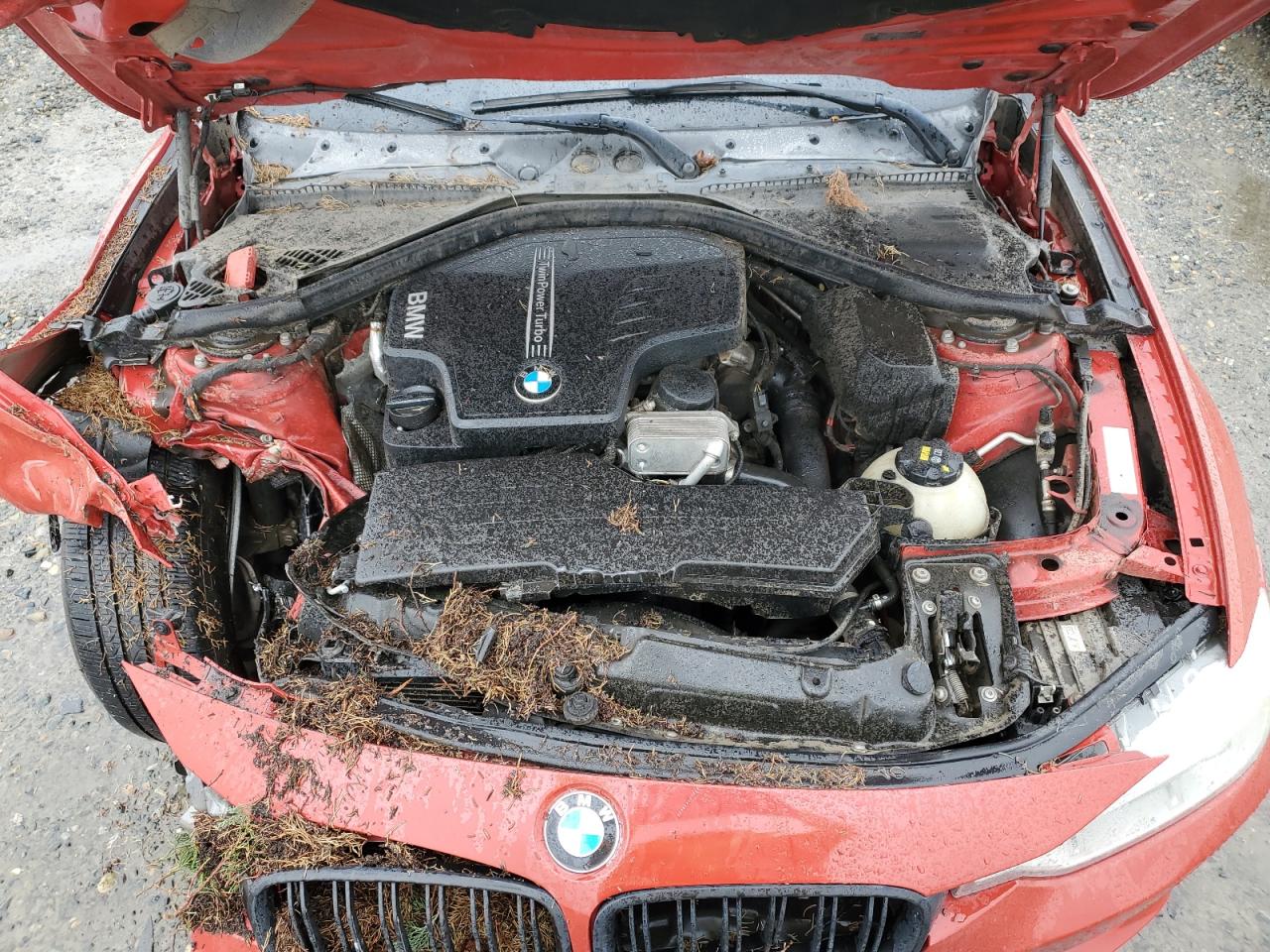 2015 BMW 3er VIN WBA3A5G5XFNS87509 Copart auction photo, front end damage thumbnail 11