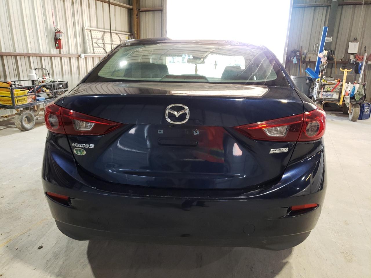 2018 Mazda 3 VIN 3MZBN1U7XJM210169 Copart auction photo, front end / side damage thumbnail 6
