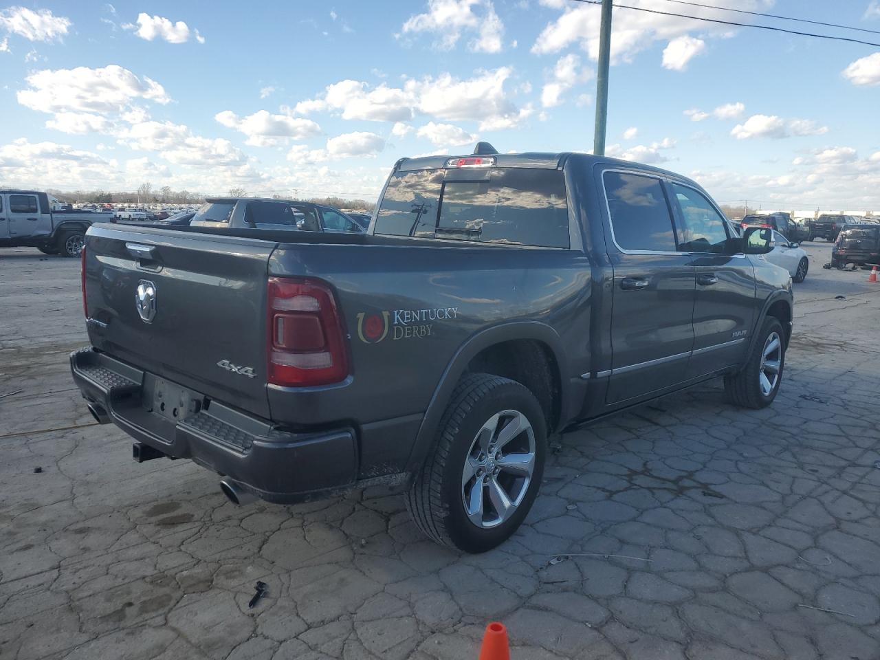 2019 RAM 1500 VIN 1C6SRFHT2KN549907 Copart auction photo, water/flood damage thumbnail 3