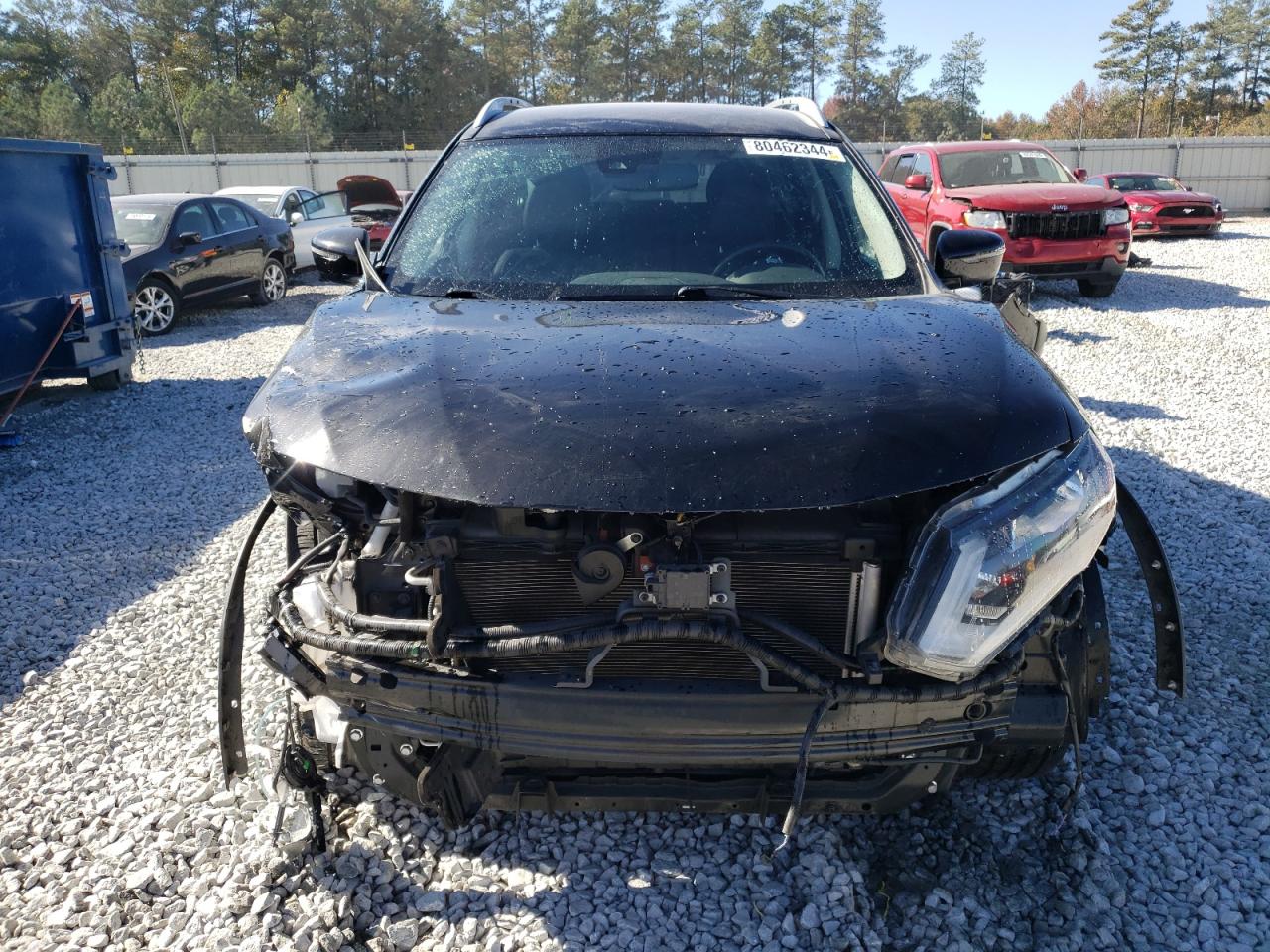 2017 Nissan Rogue VIN JN8AT2MT3HW406699 Copart auction photo, front end / rear end damage thumbnail 5