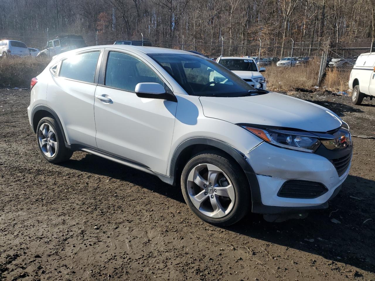 2020 Honda HR-V VIN 3CZRU6H34LM703030 Copart auction photo, minor dent/scratches damage thumbnail 4