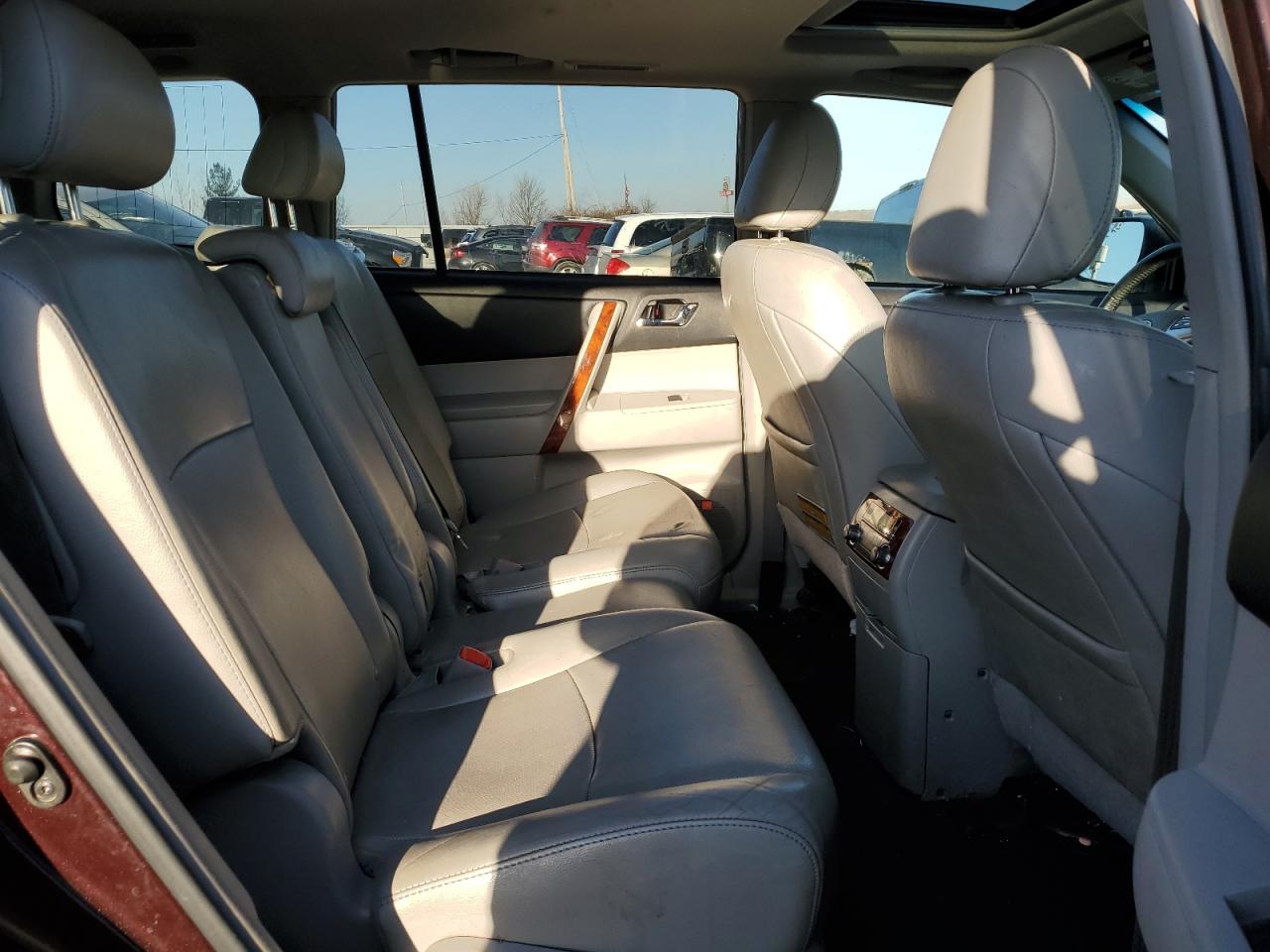 2012 Toyota Highlander VIN 5TDDK3EH7CS161197 Copart auction photo, rear end damage thumbnail 12