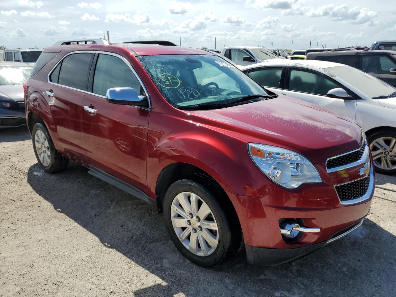 2011 Chevrolet Equinox VIN 2CNFLPE52B6388398 Copart auction photo, water/flood damage thumbnail 4