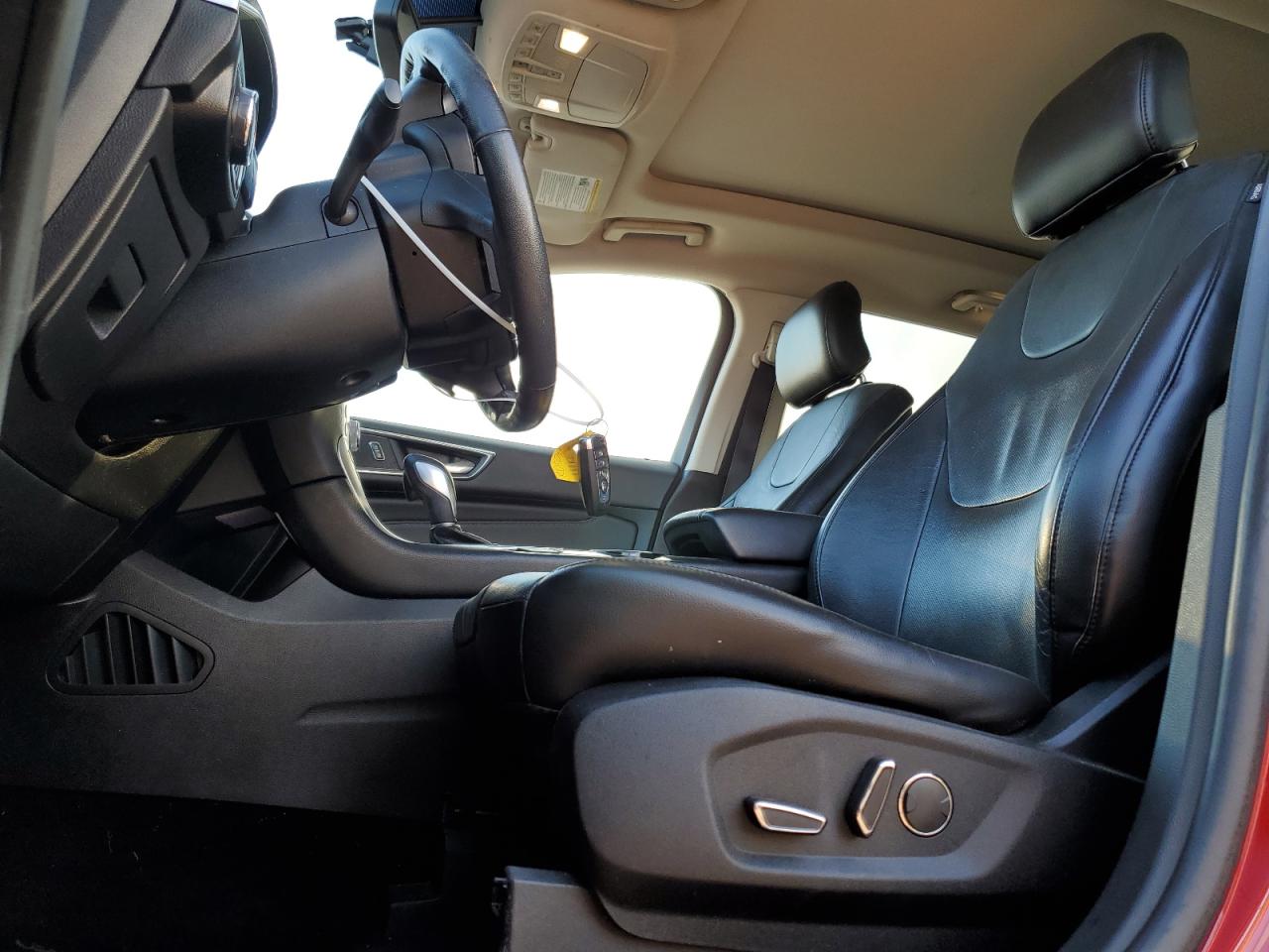 2017 Ford Edge VIN 2FMPK4K92HBB80423 Copart auction photo, front end damage thumbnail 7