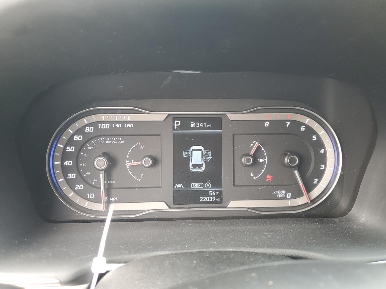 2022 Hyundai Tucson VIN 5NMJB3AE3NH083232 Copart auction photo, front end damage thumbnail 9