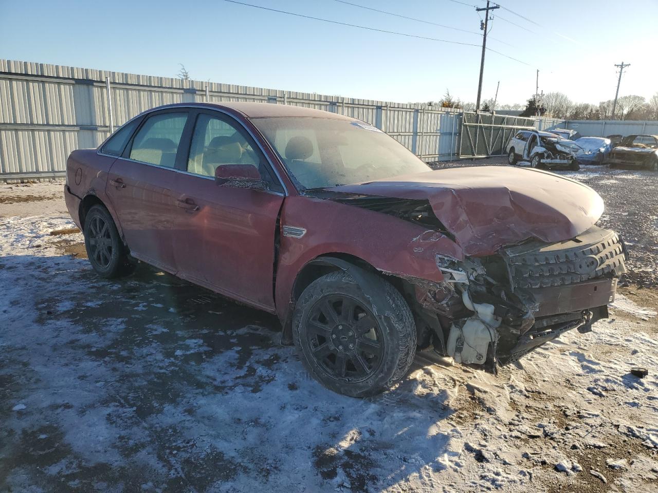 2009 Ford Taurus VIN 1FAHP23W09G109367 Copart auction photo, all over damage thumbnail 4