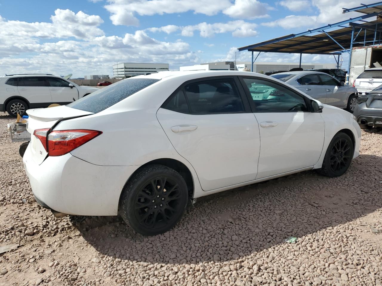 2016 Toyota Corolla VIN 2T1BURHE5GC482465 Copart auction photo, rear end damage thumbnail 3