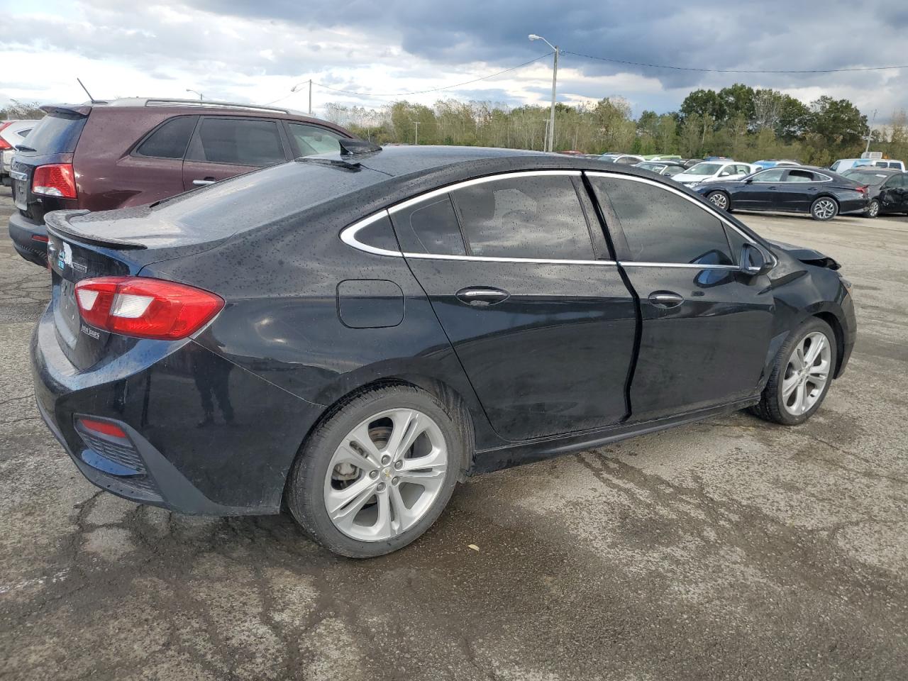 2018 Chevrolet Cruze VIN 1G1BF5SM7J7158180 Copart auction photo, front end / minor dent/scratches damage thumbnail 3