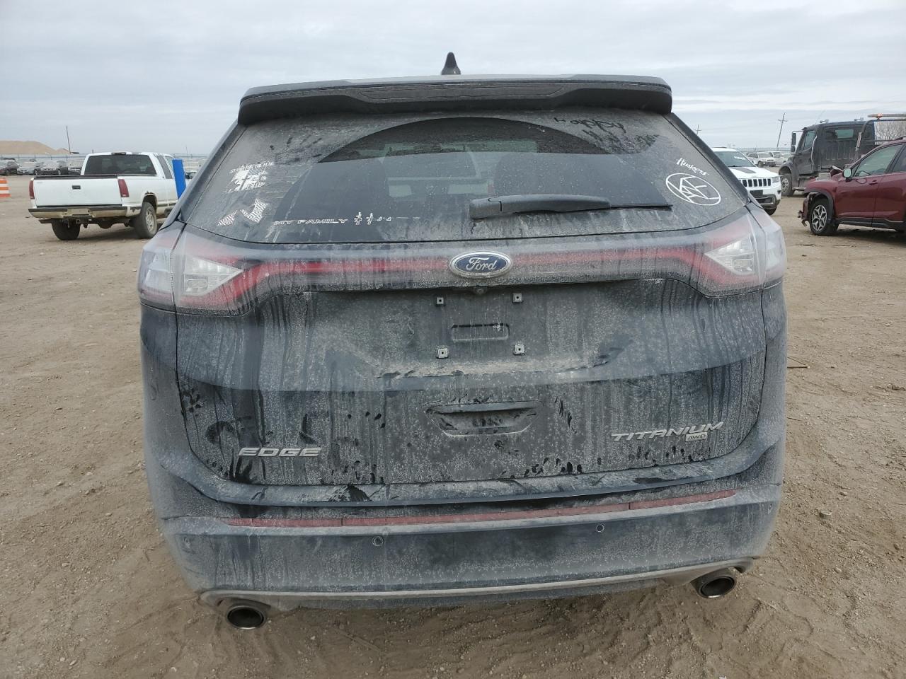 2016 Ford Edge VIN 2FMPK4K83GBB79223 Copart auction photo, front end damage thumbnail 6