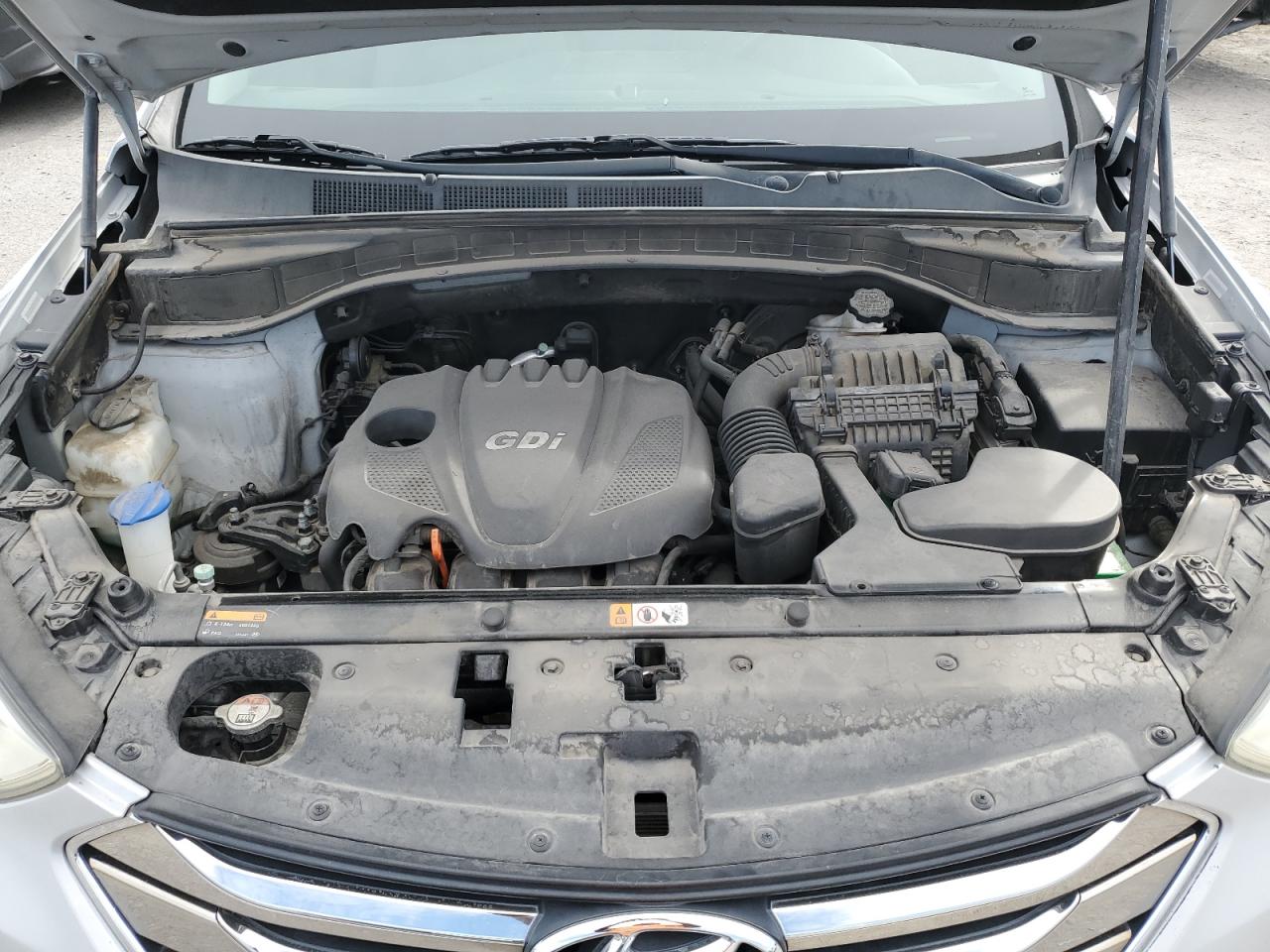 2014 Hyundai Santa Fe VIN 5XYZU3LBXEG179806 Copart auction photo, rear end damage thumbnail 14