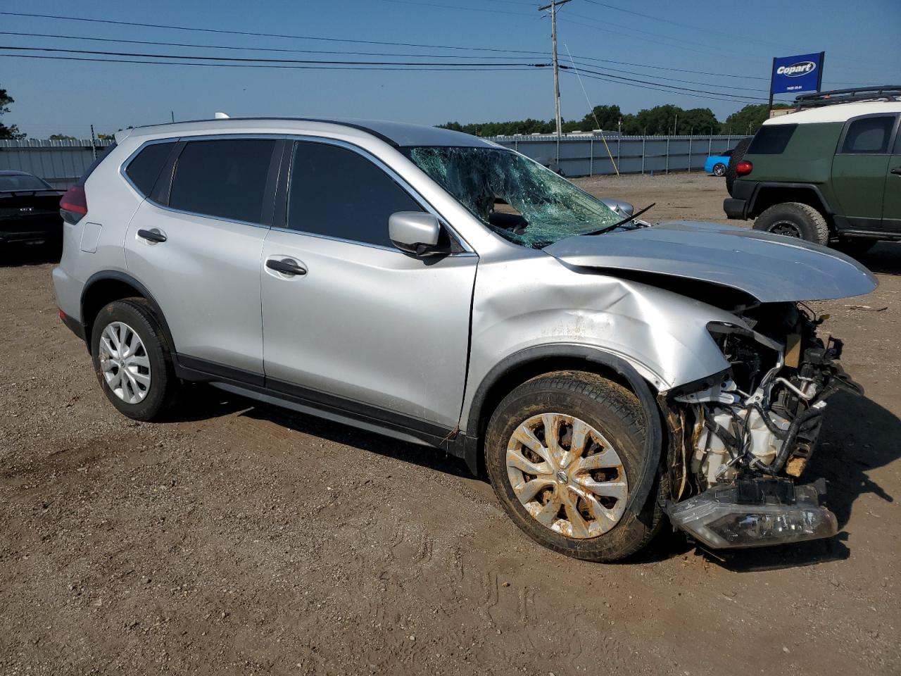 2020 Nissan Rogue VIN JN8AT2MT1LW032683 Copart auction photo, all over damage thumbnail 4
