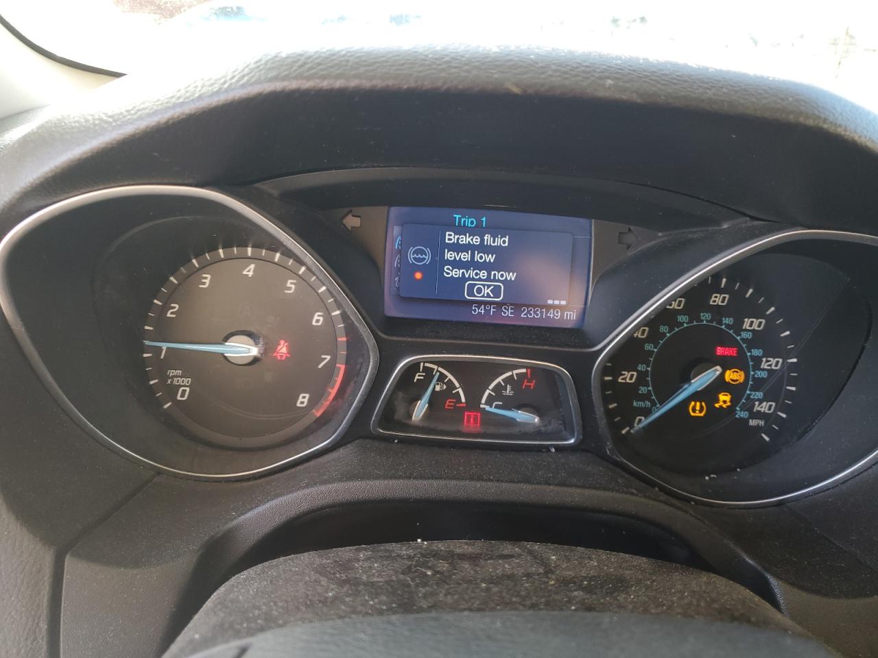 2013 Ford Focus VIN 1FADP3F2XDL251514 Copart auction photo, front end / undercarriage damage thumbnail 9