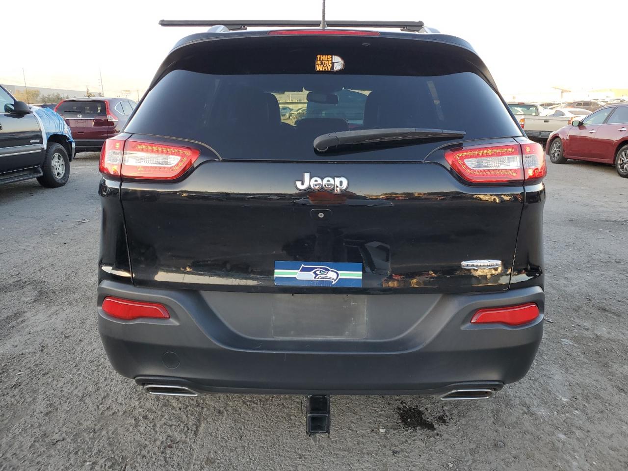 2018 Jeep Grand Cherokee VIN 1C4PJLLX3JD580442 Copart auction photo, front end damage thumbnail 6