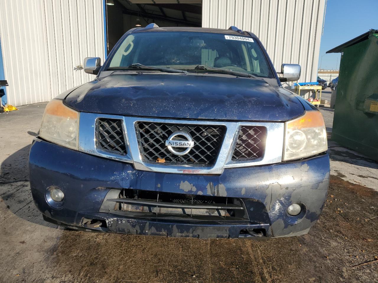 2010 Nissan Armada VIN 5N1BA0ND7AN601004 Copart auction photo, mechanical / front end damage thumbnail 5