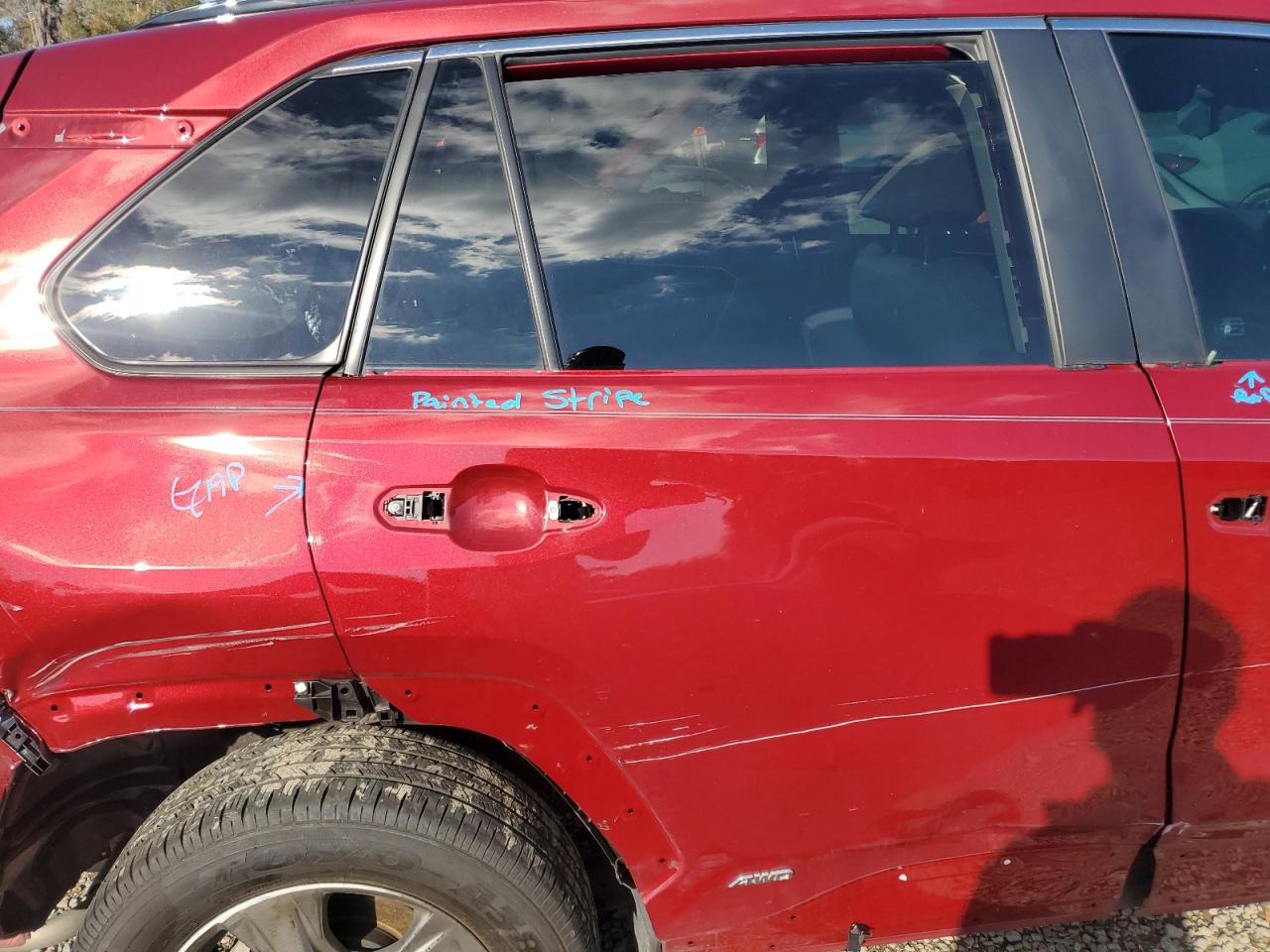 2024 Toyota RAV 4 VIN 4T3RWRFV2RU148995 Copart auction photo, rear end / side damage thumbnail 11