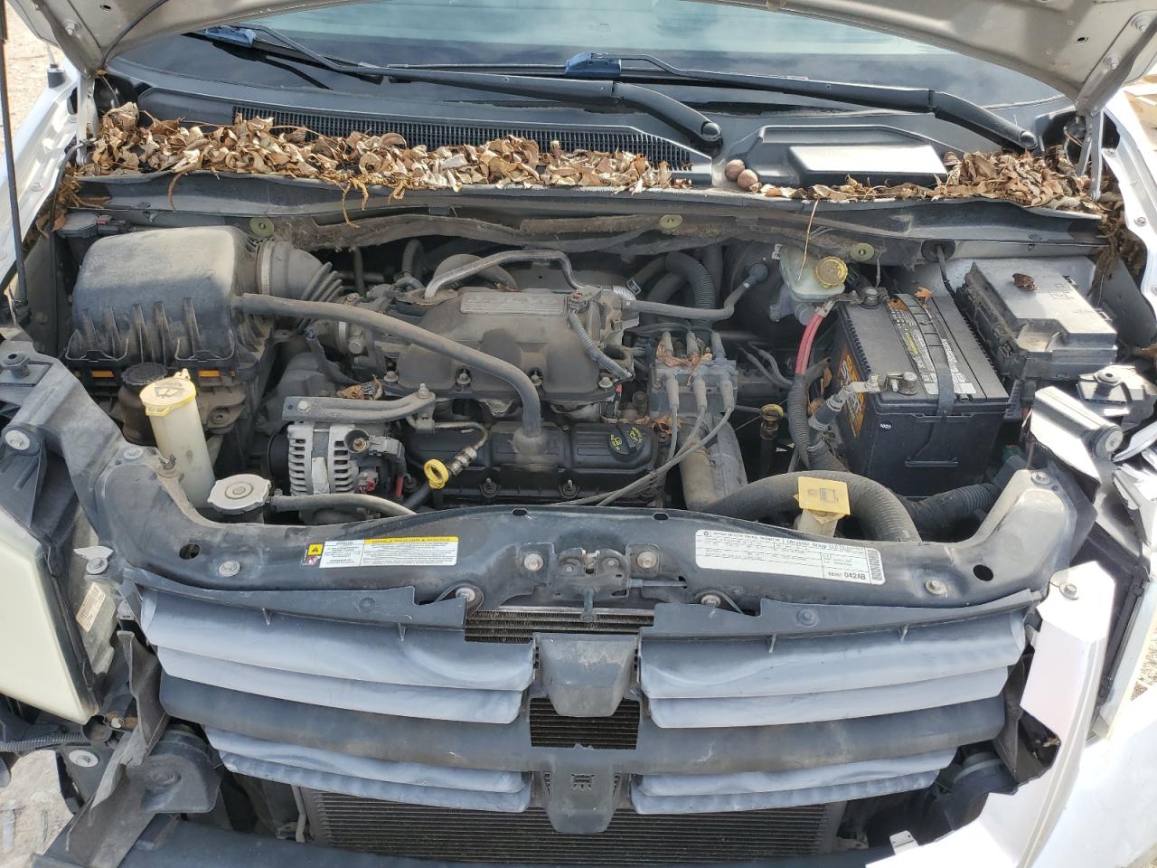 2010 Dodge Caravan VIN 2D4RN4DE1AR277126 Copart auction photo, front end / undercarriage damage thumbnail 13