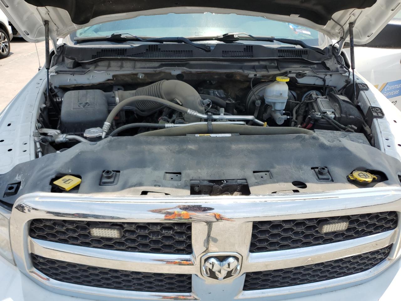 2021 RAM 1500 VIN 1C6RR6ST4MS550875 Copart auction photo, rear end / front end damage thumbnail 11
