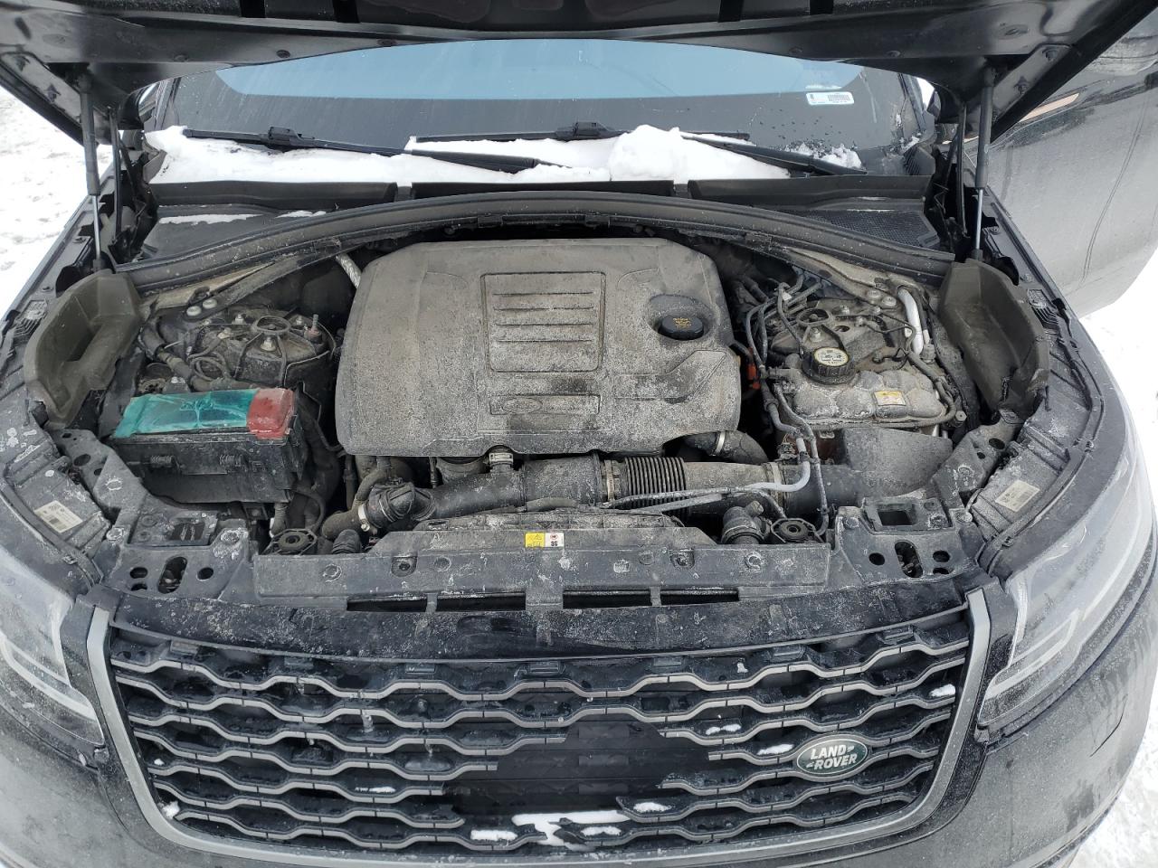 2021 Land Rover Range Rover VIN SALYT2EX8MA315343 Copart auction photo, front end damage thumbnail 12