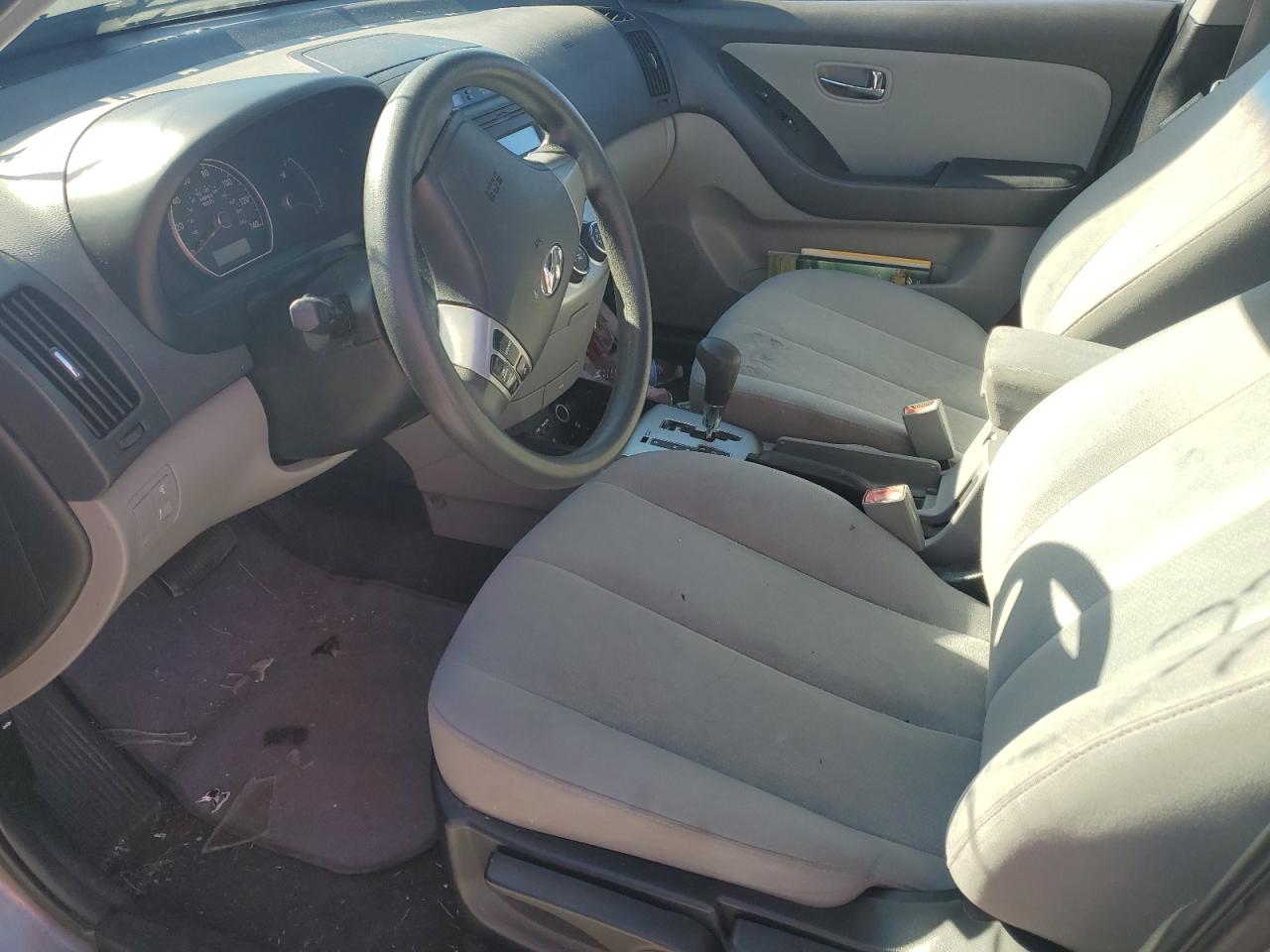 2010 Hyundai Elantra VIN KMHDU4AD5AU036237 Copart auction photo, front end damage thumbnail 7
