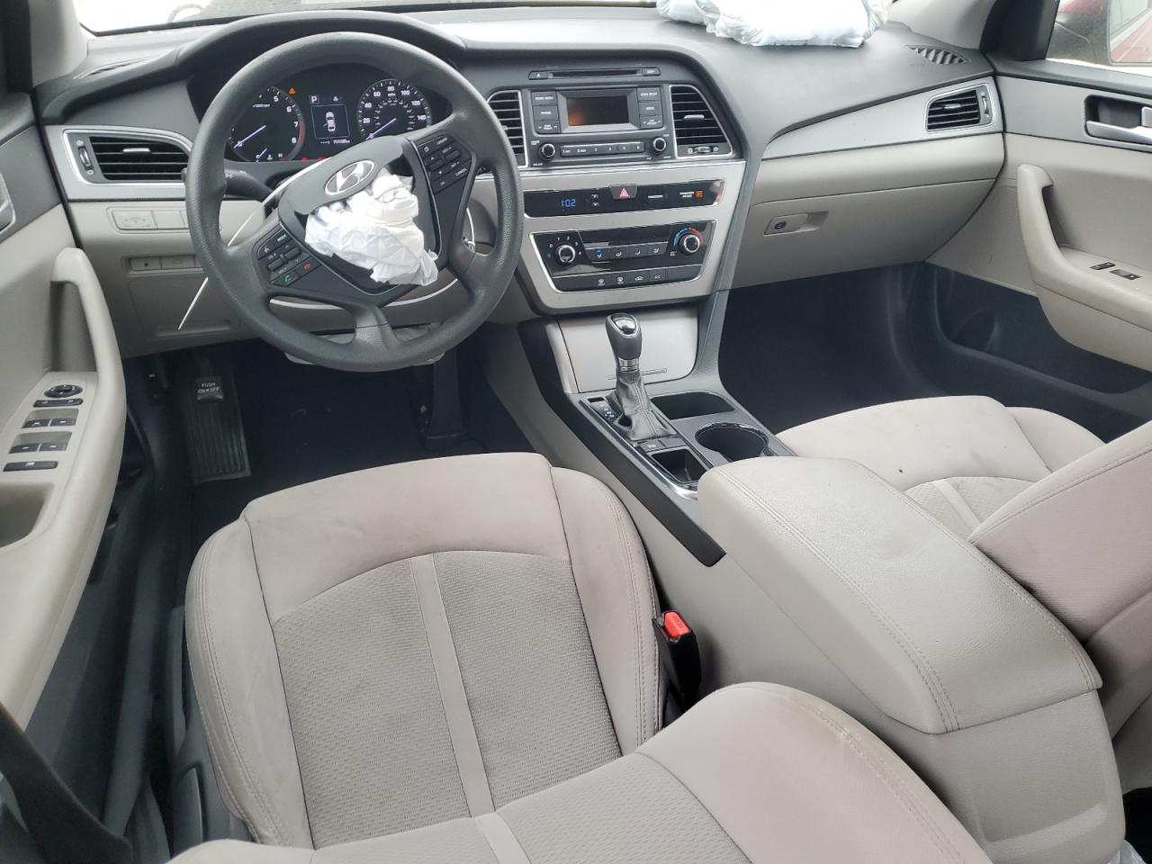 2015 Hyundai Sonata VIN 5NPE24AF0FH195488 Copart auction photo, front end / rear end damage thumbnail 8