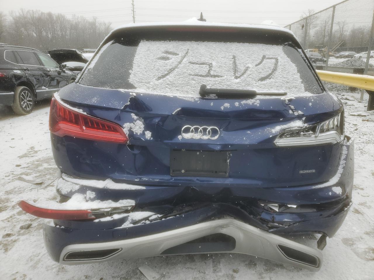 2019 Audi Q5 VIN WA1CNAFY0K2027329 Copart auction photo, rear end damage thumbnail 6