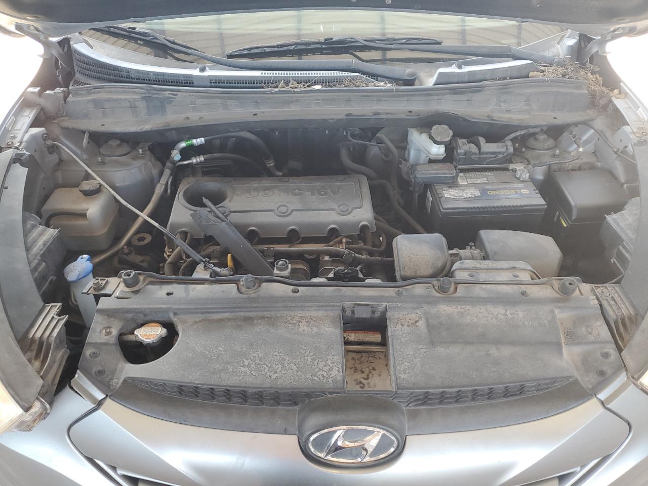 2012 Hyundai Tucson VIN KM8JU3AC8CU362346 Copart auction photo, front end damage thumbnail 11