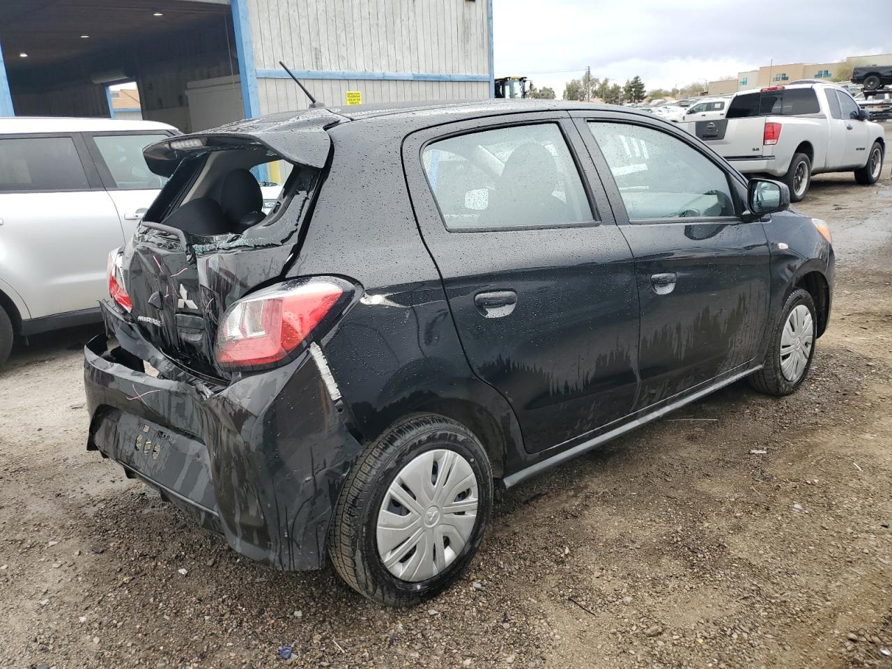 2024 Mitsubishi Mirage VIN ML32AUHJ4RH019288 Copart auction photo, rear end damage thumbnail 3