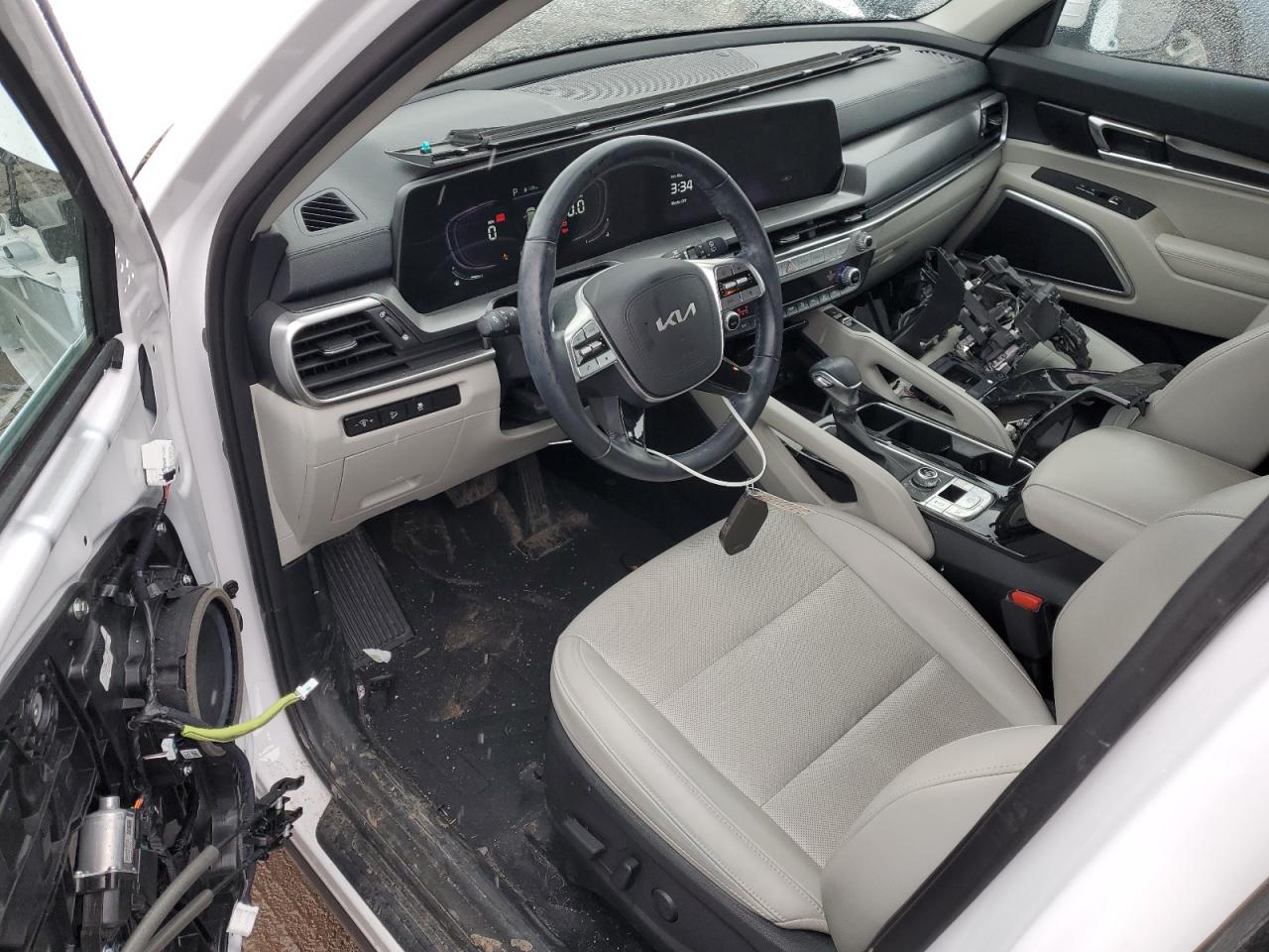 2023 KIA Telluride VIN 5XYP6DGC1PG339309 Copart auction photo, front end / rear end damage thumbnail 8