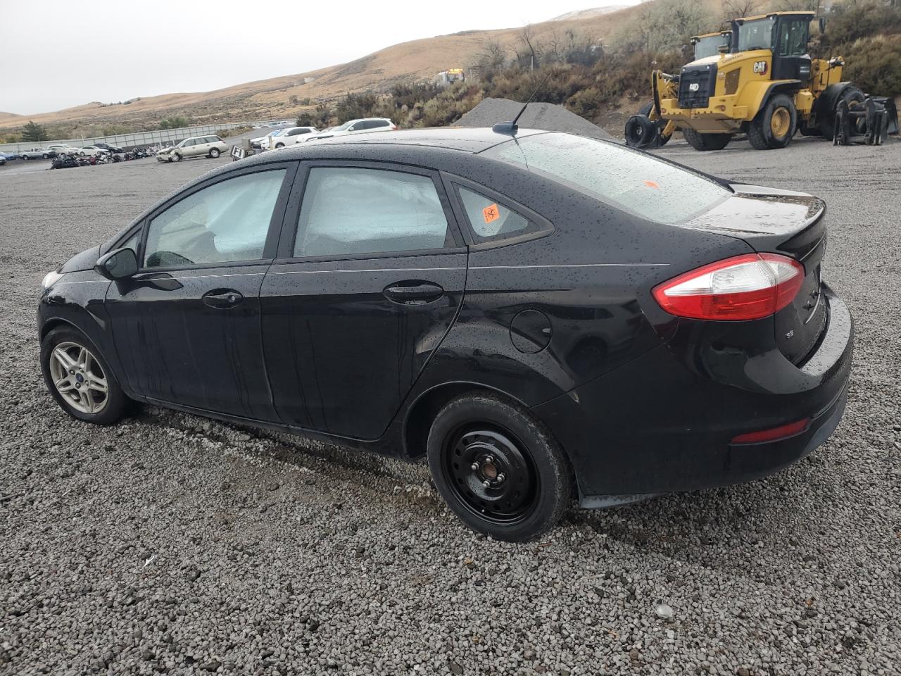2017 Ford Fiesta VIN 3FADP4BJ0HM102665 Copart auction photo, side / front end damage thumbnail 2