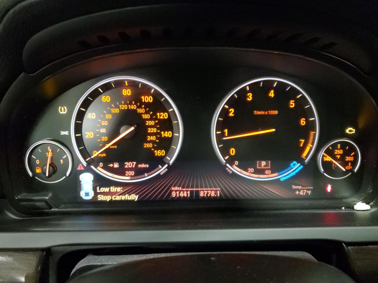 2012 BMW 7er VIN WBAKC8C57CC437287 Copart auction photo, front end damage thumbnail 9