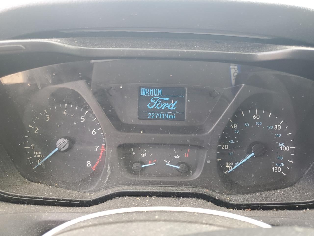 2015 Ford Transit VIN 1FTNR1ZM0FKB31109 Copart auction photo, rear end damage thumbnail 9