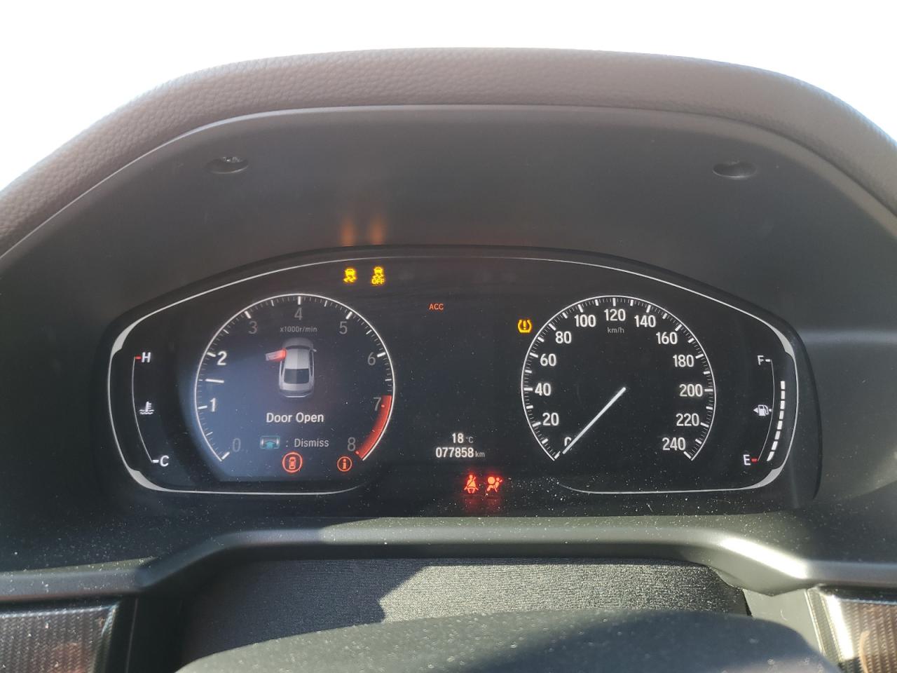 2020 Honda Accord VIN 1HGCV2E35LA801052 Copart auction photo, front end / undercarriage damage thumbnail 9
