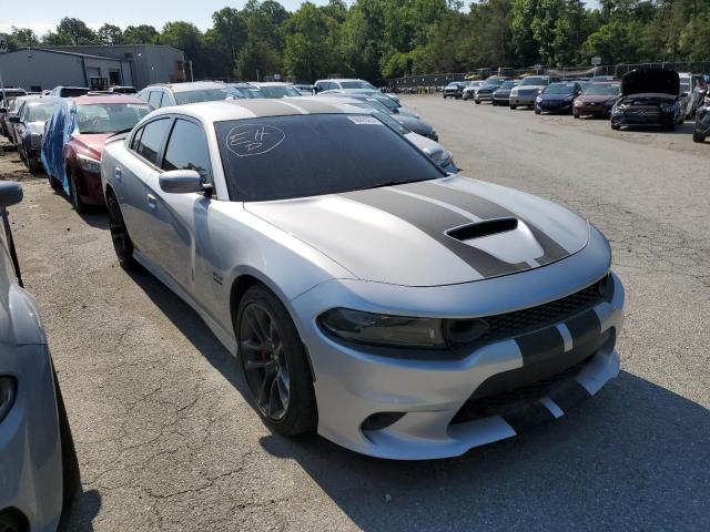 2022 Dodge Charger VIN 2C3CDXGJXNH227812 Copart auction photo, side damage thumbnail 4