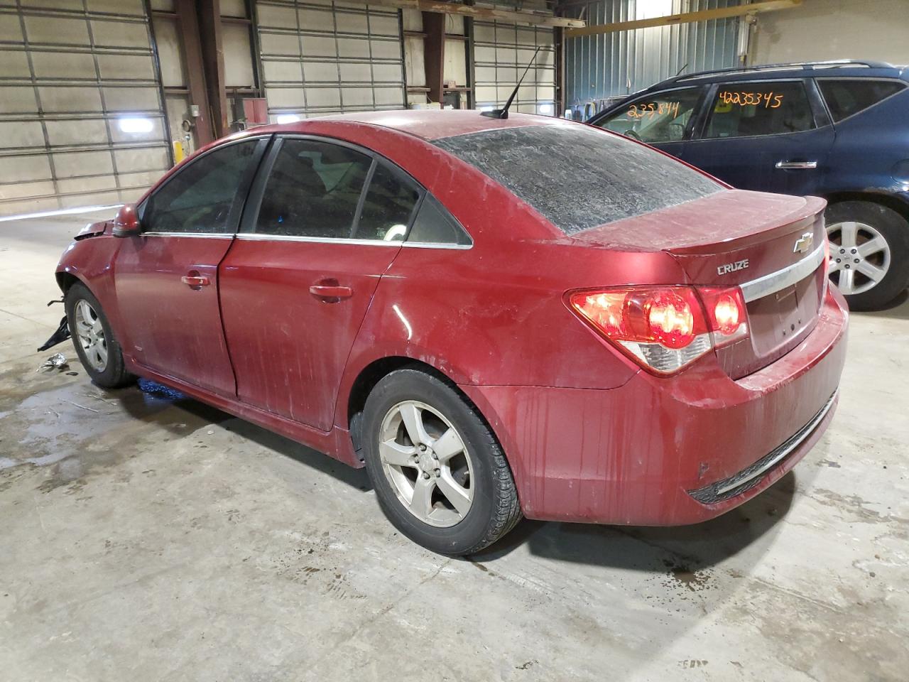 2012 Chevrolet Cruze VIN 1G1PF5SC5C7290094 Copart auction photo, front end / minor dent/scratches damage thumbnail 2