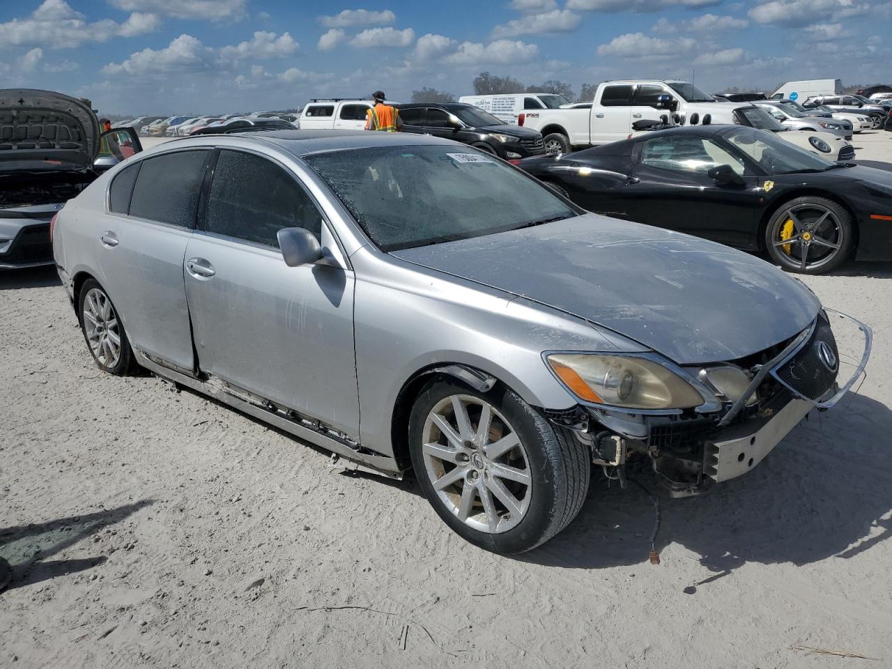 2006 Lexus GS 300 VIN JTHBH96S665006846 Copart auction photo, water/flood / all over damage thumbnail 4