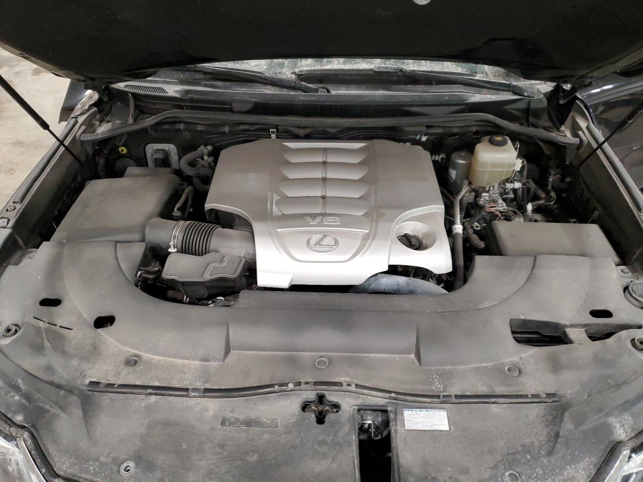 2019 Lexus LX VIN JTJHY7AX3K4290825 Copart auction photo, side damage thumbnail 12