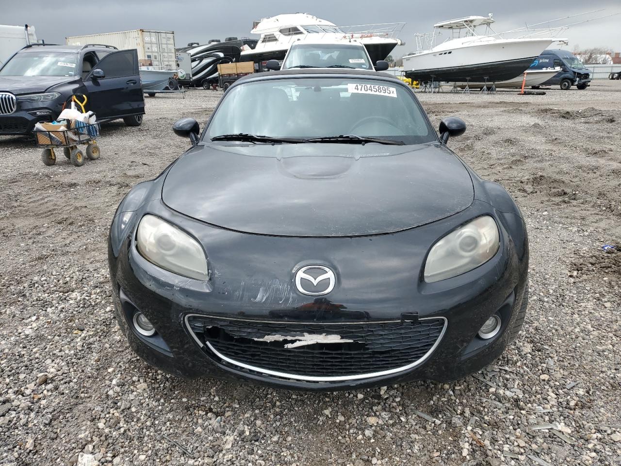 2012 Mazda MX-5 VIN JM1NC2MF0C0220931 Copart auction photo, rear end / front end damage thumbnail 5