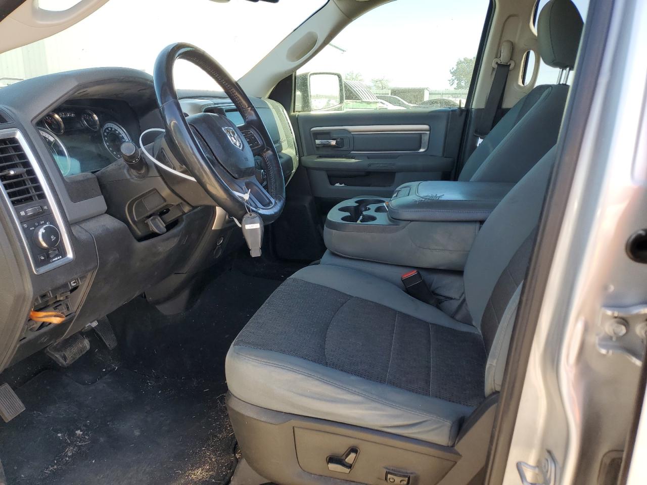 2019 RAM 1500 VIN 1C6RR7LT6KS549681 Copart auction photo, side damage thumbnail 7