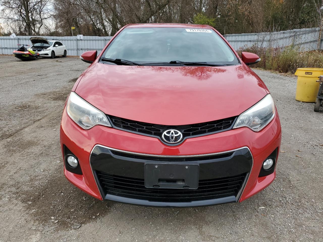 2015 Toyota Corolla VIN 2T1BURHE5FC318745 Copart auction photo, rear end damage thumbnail 5