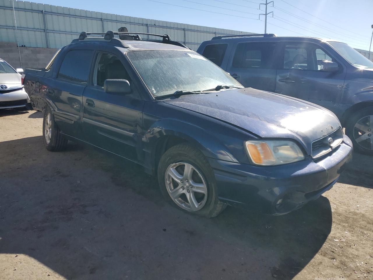 2005 Subaru Baja VIN 4S4BT62C857101551 Copart auction photo, rear end / undercarriage damage thumbnail 4