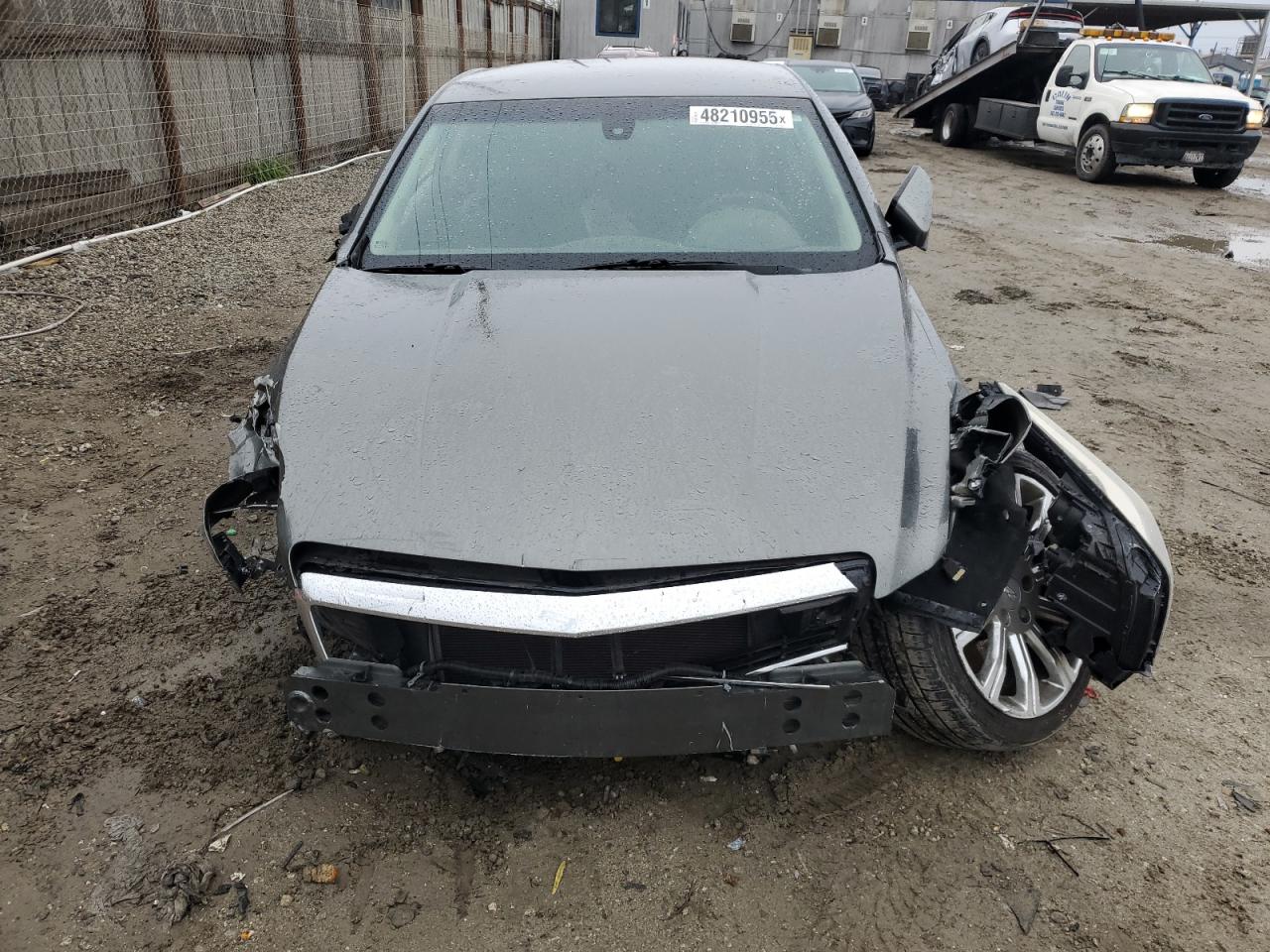 2016 Cadillac ATS VIN 1G6AA1RXXG0152064 Copart auction photo, front end / side damage thumbnail 5