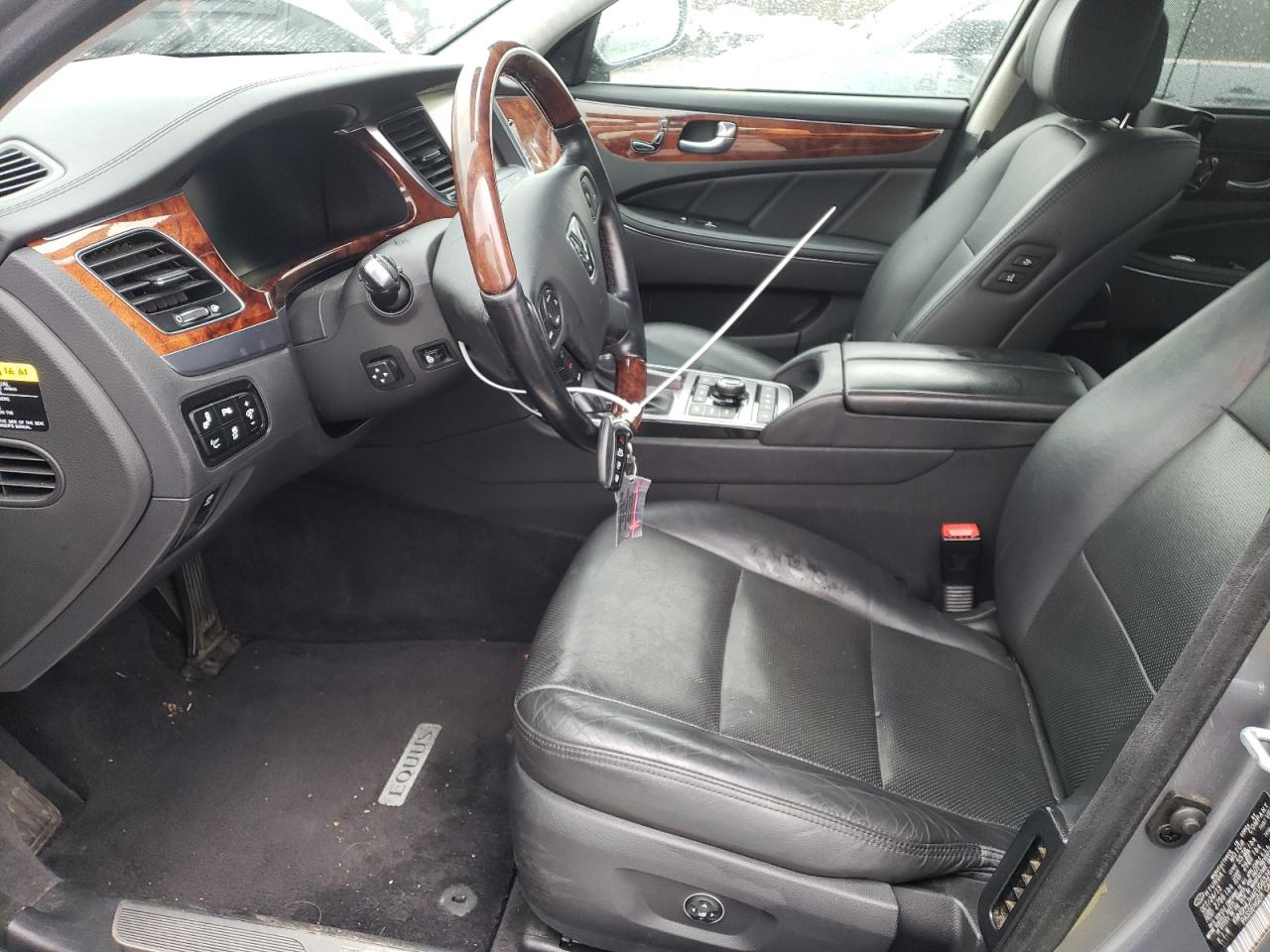 2014 Hyundai Equus VIN KMHGH4JH4EU083267 Copart auction photo, mechanical damage thumbnail 7