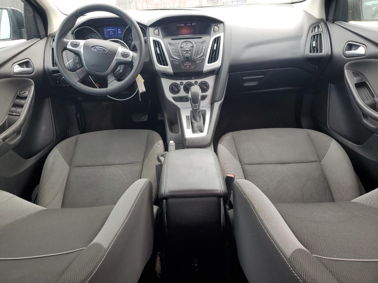 2013 Ford Focus VIN 1FADP3F24DL155880 Copart auction photo, water/flood / side damage thumbnail 8