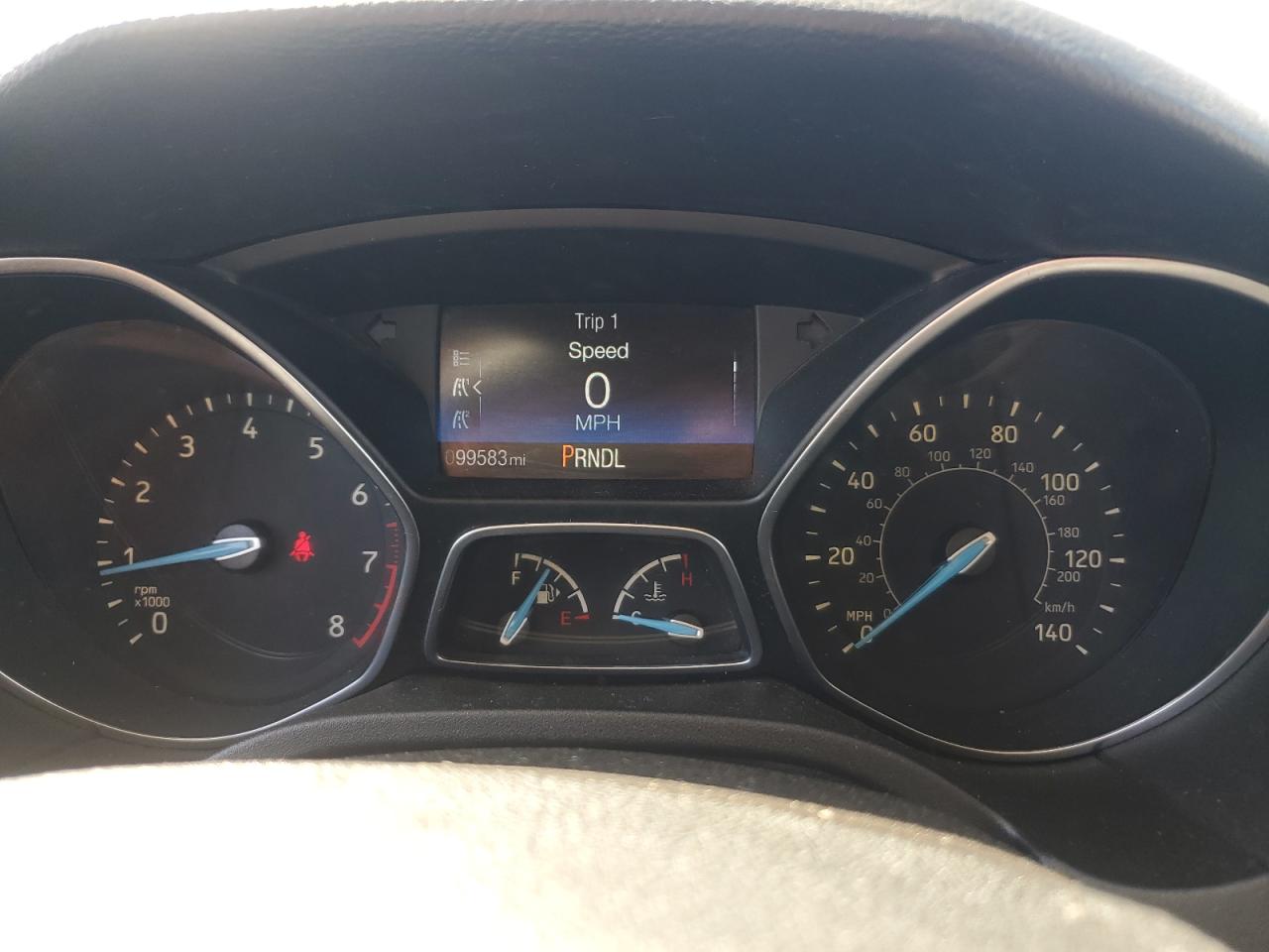 2015 Ford Focus VIN 1FADP3E22FL349232 Copart auction photo, front end damage thumbnail 9