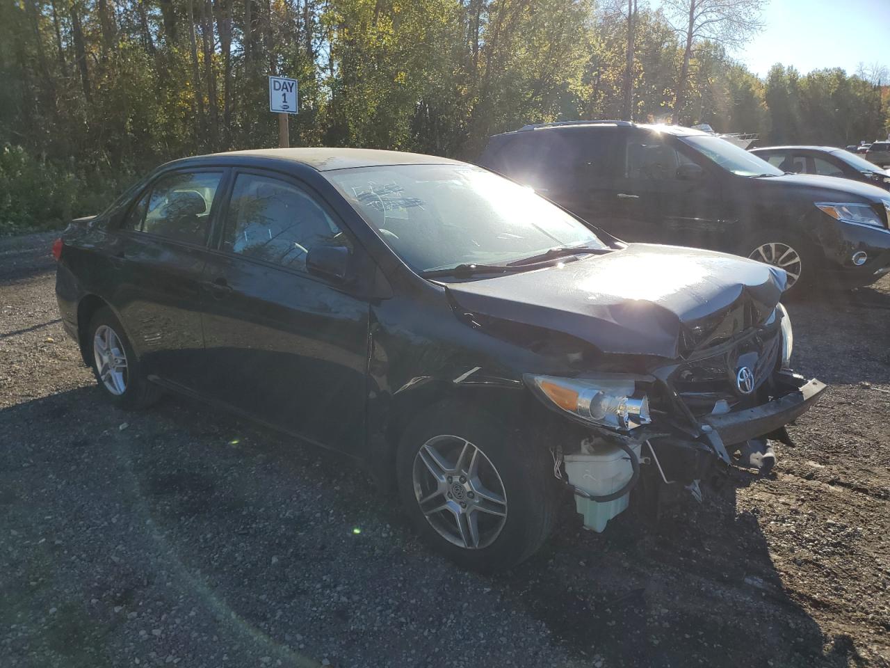 2012 Toyota Corolla VIN 2T1BU4EE9CC893644 Copart auction photo, front end / minor dent/scratches damage thumbnail 4