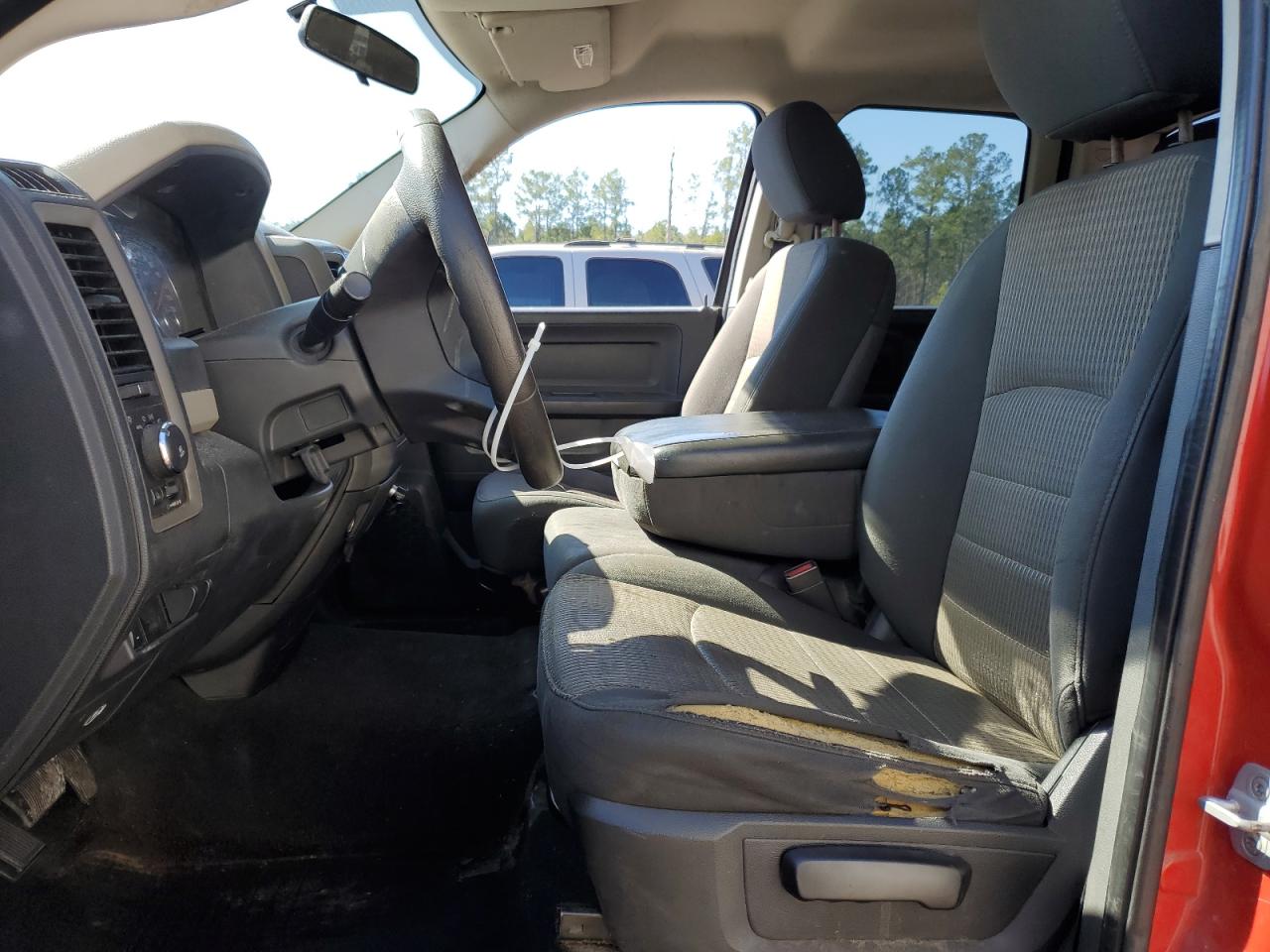 2012 Dodge RAM VIN 1C6RD7FT9CS344366 Copart auction photo, rear end damage thumbnail 7