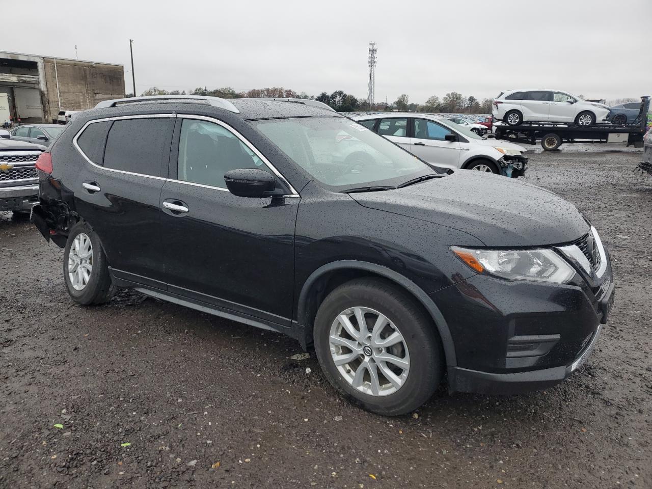 2018 Nissan Rogue VIN JN8AT2MV1JW309380 Copart auction photo, rear end / undercarriage damage thumbnail 4