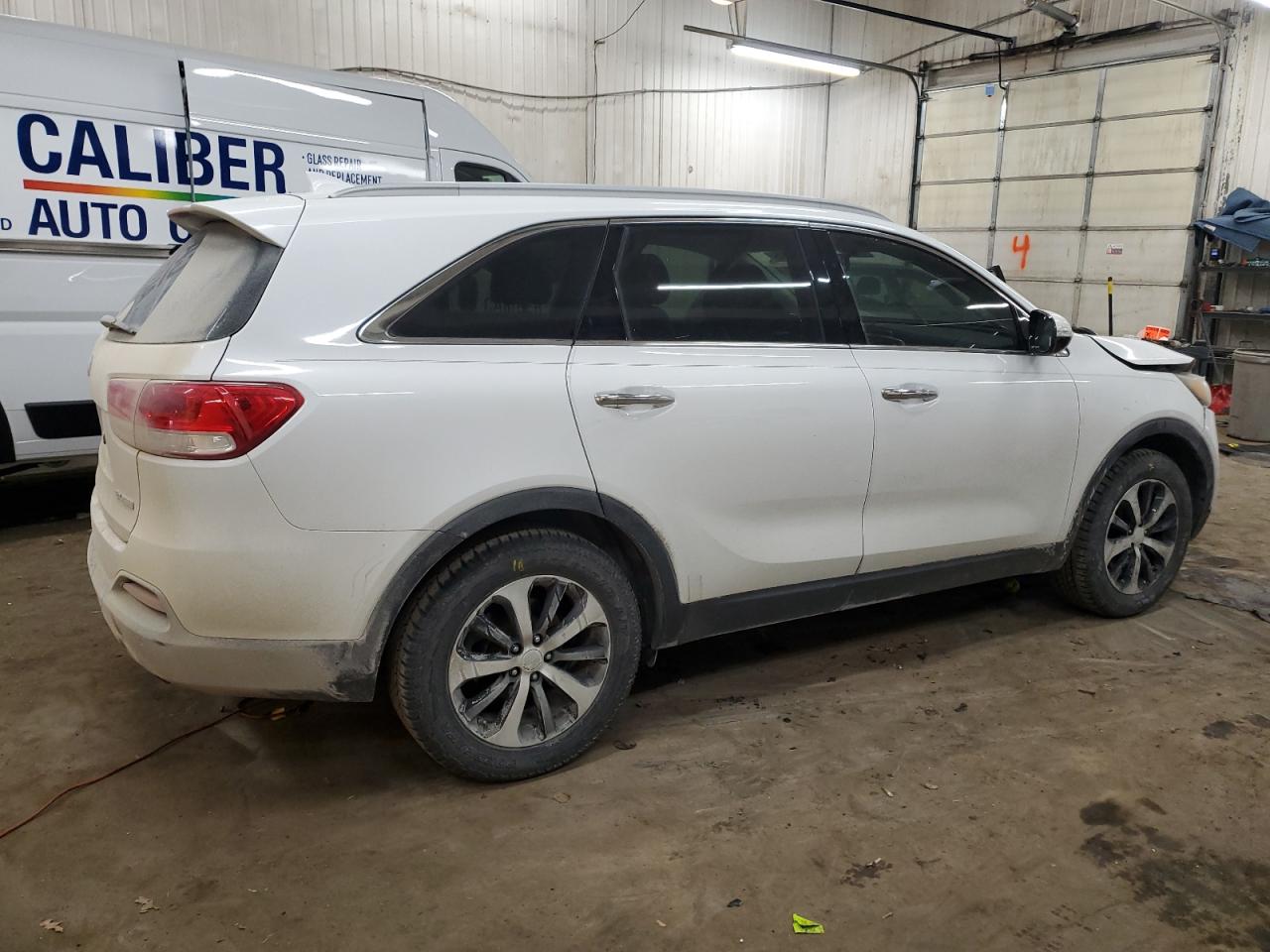 2016 KIA Sorento VIN 5XYPH4A12GG030448 Copart auction photo, front end damage thumbnail 3