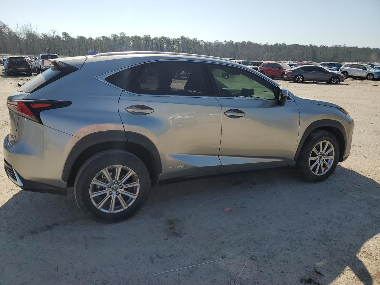 2021 Lexus NX VIN JTJDJRDZ2M2148962 Copart auction photo, front end damage thumbnail 3