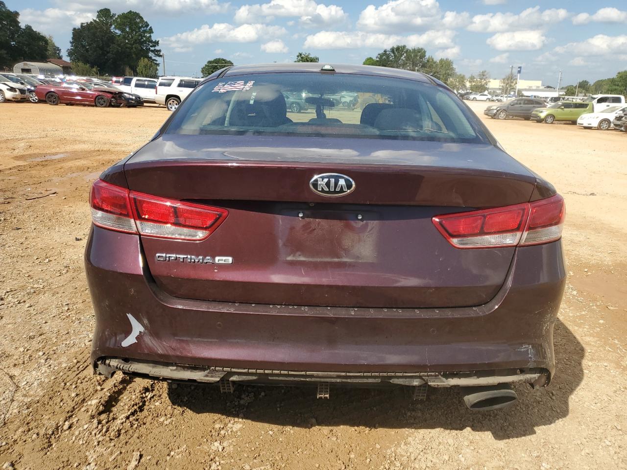 2018 KIA Optima VIN 5XXGT4L35JG200276 Copart auction photo, front end damage thumbnail 6